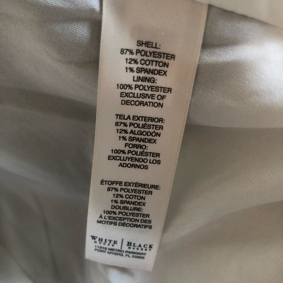 White House Black market tweed striped jacket. - Picture 15 of 16